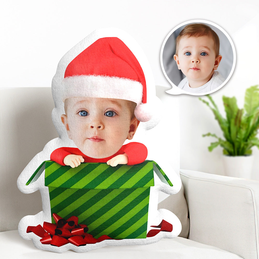 Custom Pillow Face Body Pillow Gift Box Boy Pillow Personalized Photo Minime Pillow Christmas Gift