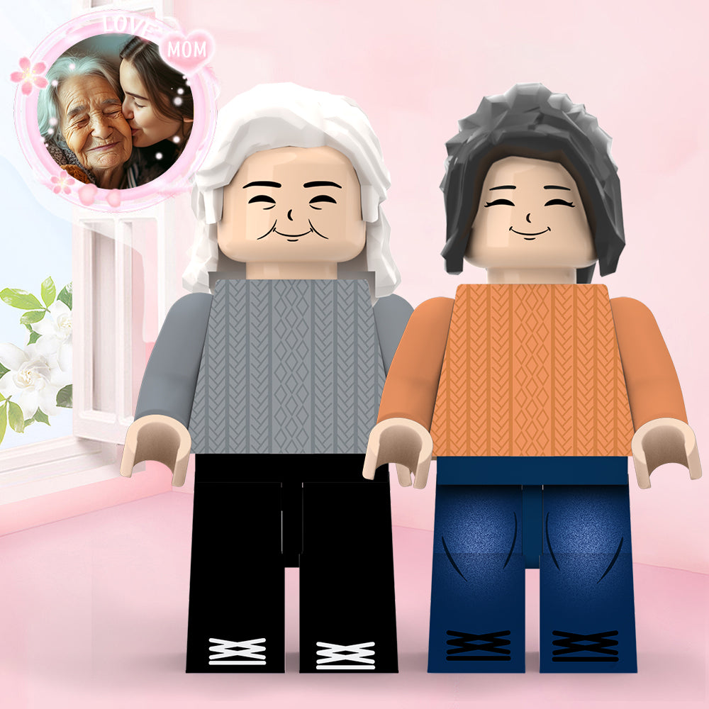 2 People Full Custom Giantfigure Personalized Photo Surprise Gifts