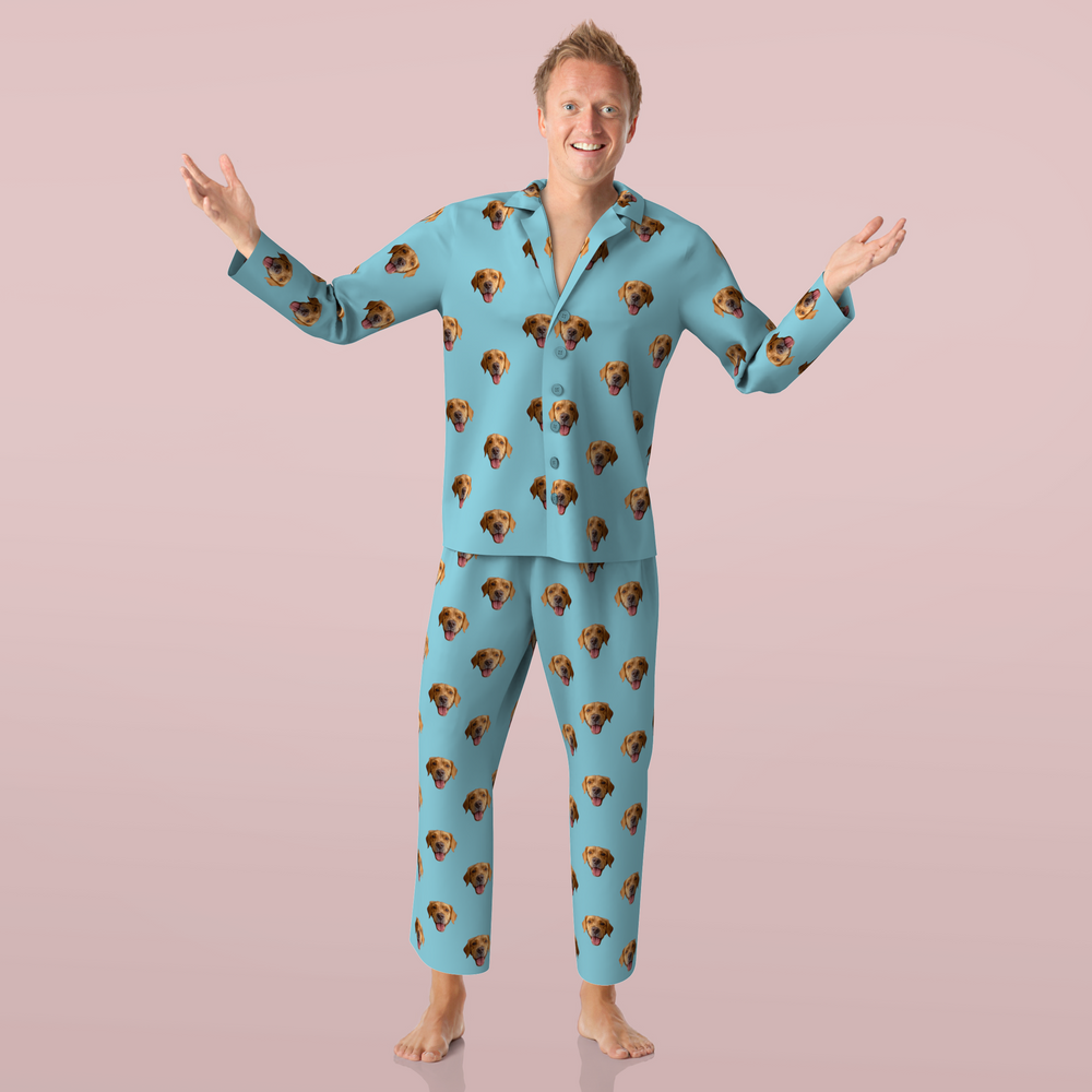 Custom Face Pajamas Home Pajamas - Dog