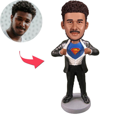 Superman Strip - E Custom Bobblehead