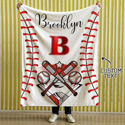 Personalized Basketball Team Blanket: Custom Name & Number Soft Throw - Ideal Gift for Basketball Players or Teams - mysiliconefoodbag