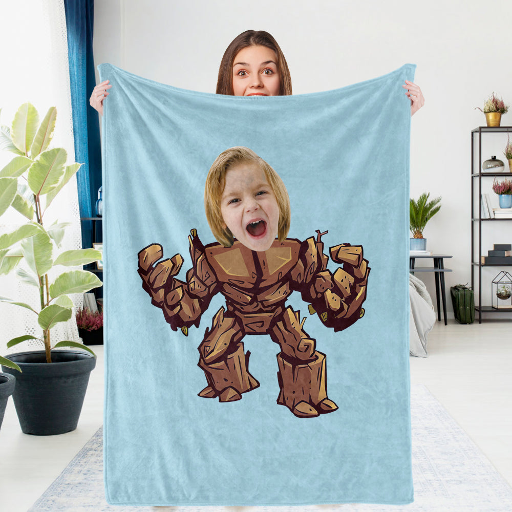 Custom Photo Blanket Groot Personalized Photo Gifts Unique Customized Gifts