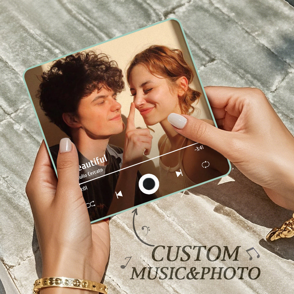 Personalized Photo Album Music Fridge Magnet Music Wall Photo Sticker Music Movement That Can Be Played Without Cell Phone Music Fridge Magnet Pro Can Play Songs