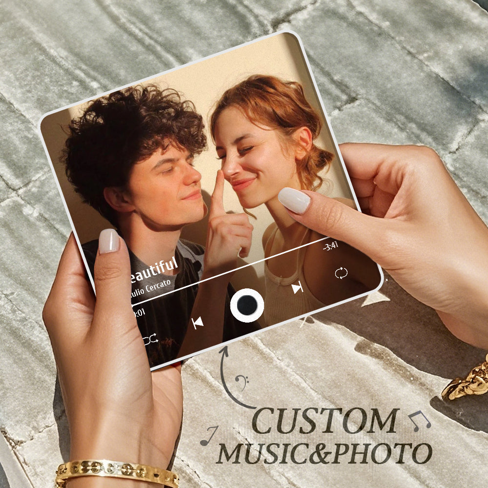 Personalized Photo Album Music Fridge Magnet Music Wall Photo Sticker Music Movement That Can Be Played Without Cell Phone Music Fridge Magnet Pro Can Play Songs