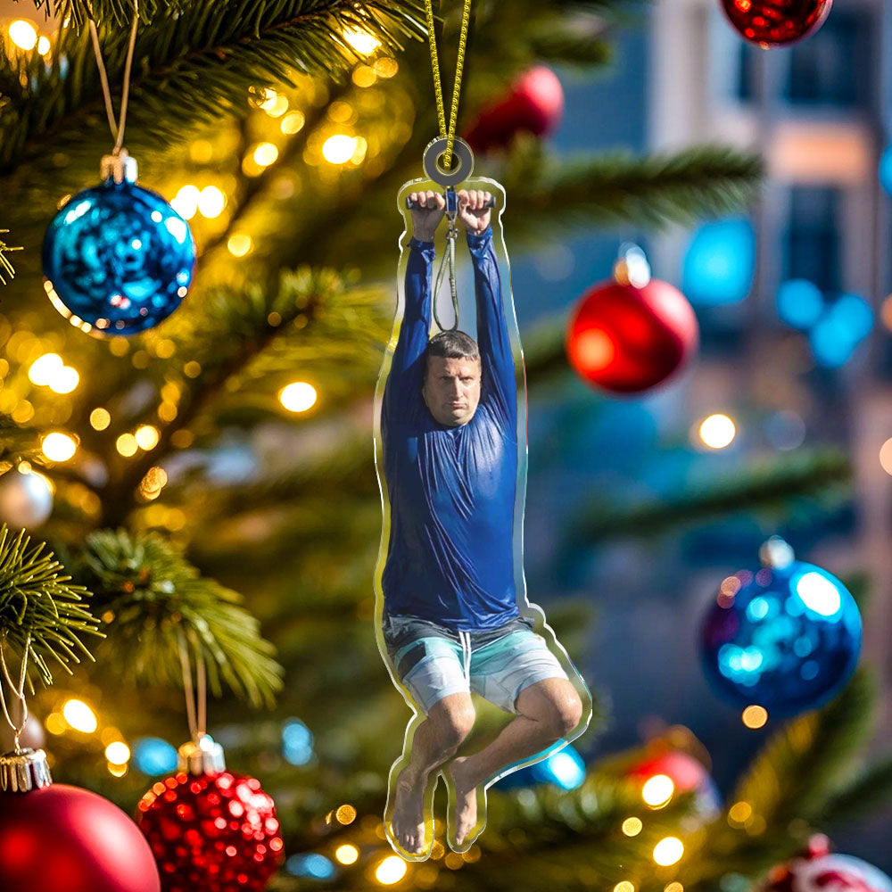 Funny Tim Robinson Zipline Ornament