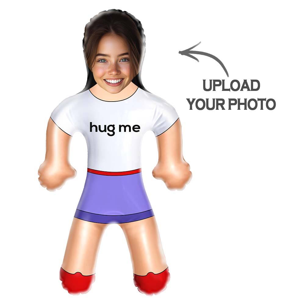 Custom Blow Up Dolls Hug Me Air Minime Doll with Your Face For Couple