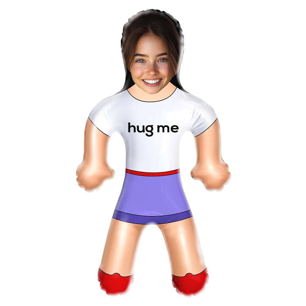 Custom Blow Up Dolls Hug Me Air Minime Doll with Your Face For Couple