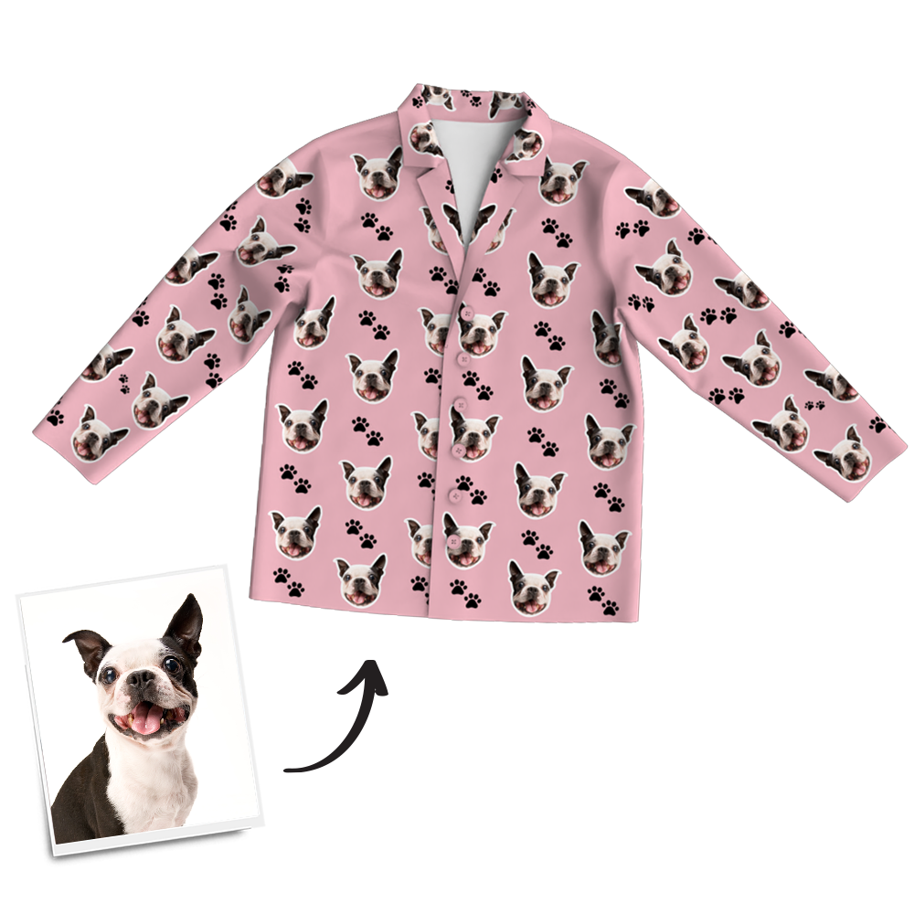 Custom Dog Photo Pajama Pants, Sleepwear, Nightwear