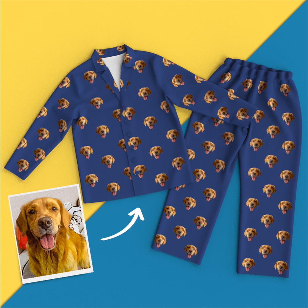 Custom Face Pajamas Home Pajamas - Dog