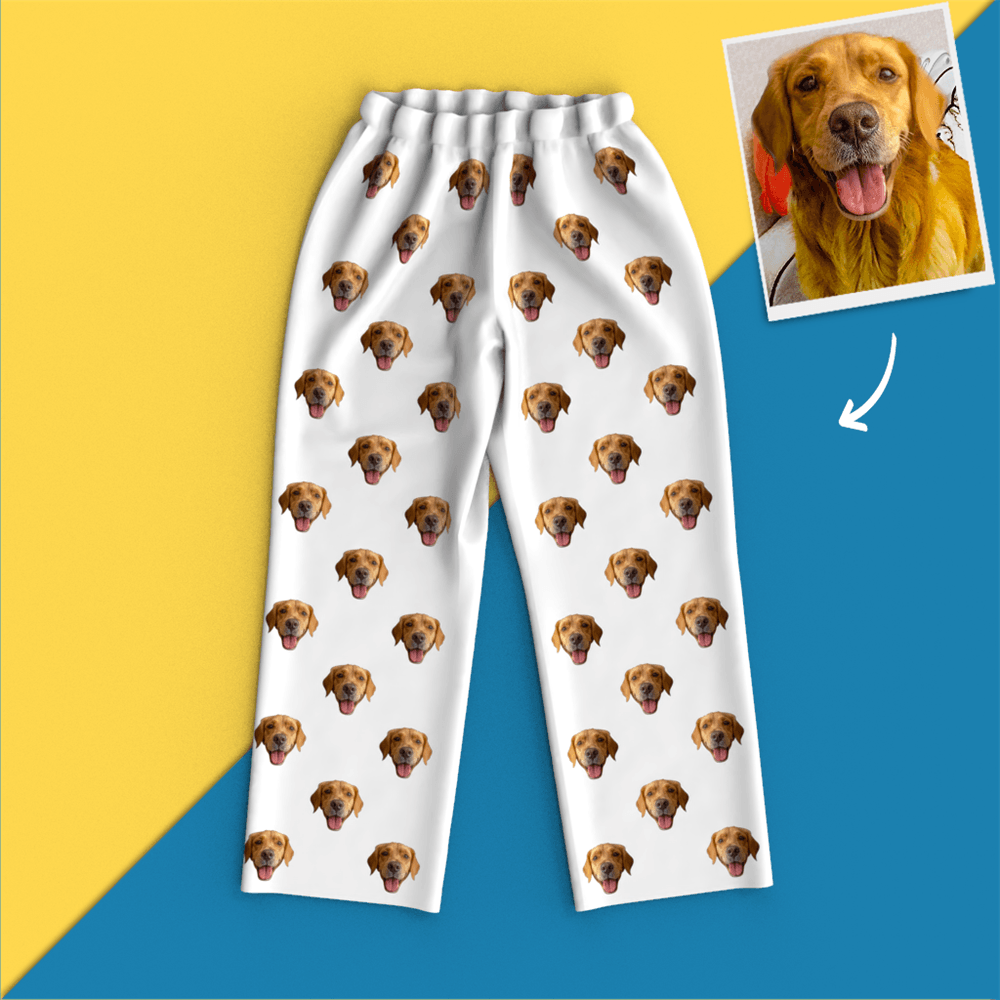 Custom Face Pajamas Home Pajamas - Dog