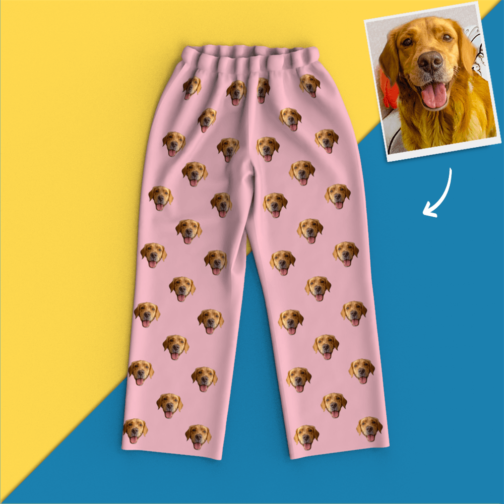 Custom Face Pajamas Home Pajamas - Dog