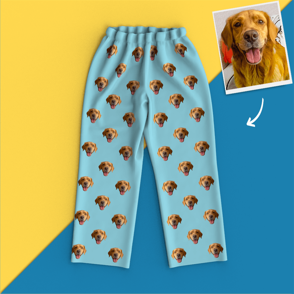 Custom Face Pajamas Home Pajamas - Dog