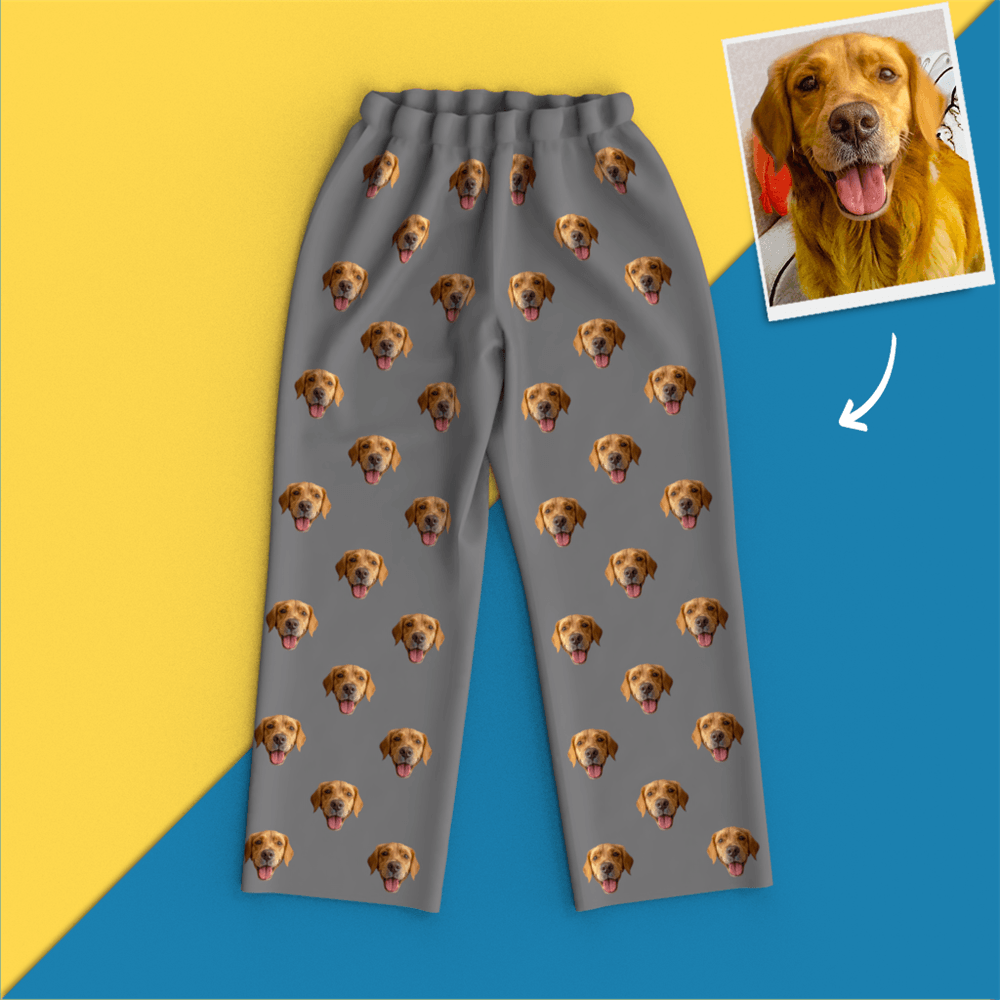 Custom Face Pajamas Home Pajamas - Dog