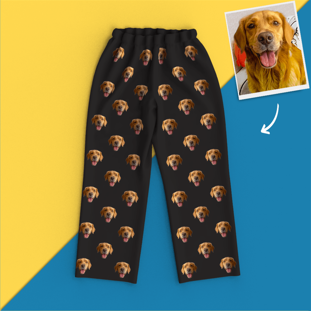 Custom Face Pajamas Home Pajamas - Dog