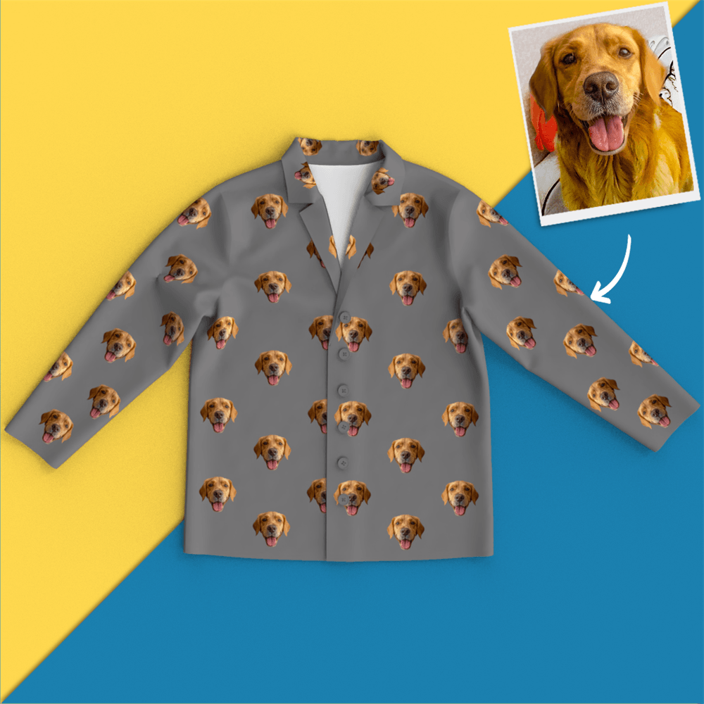 Custom Pajamas With Dog Face