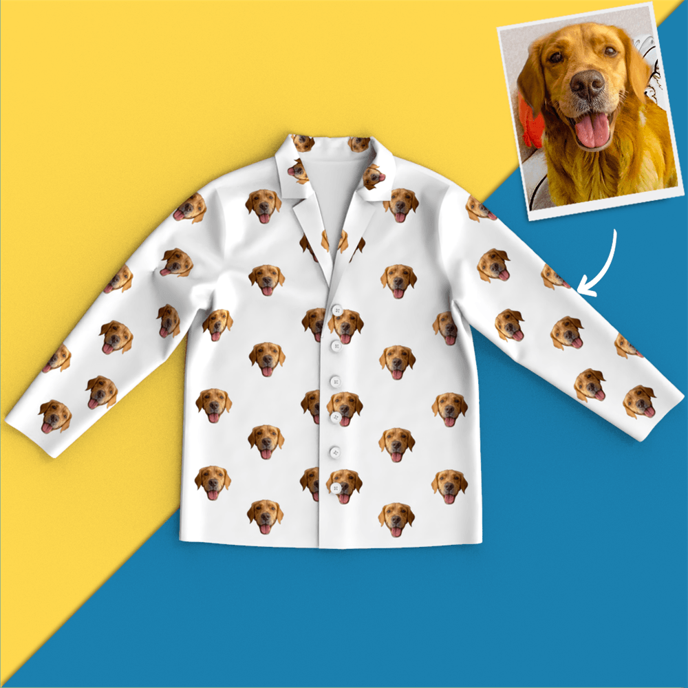 Custom Face Pajamas Home Pajamas - Dog