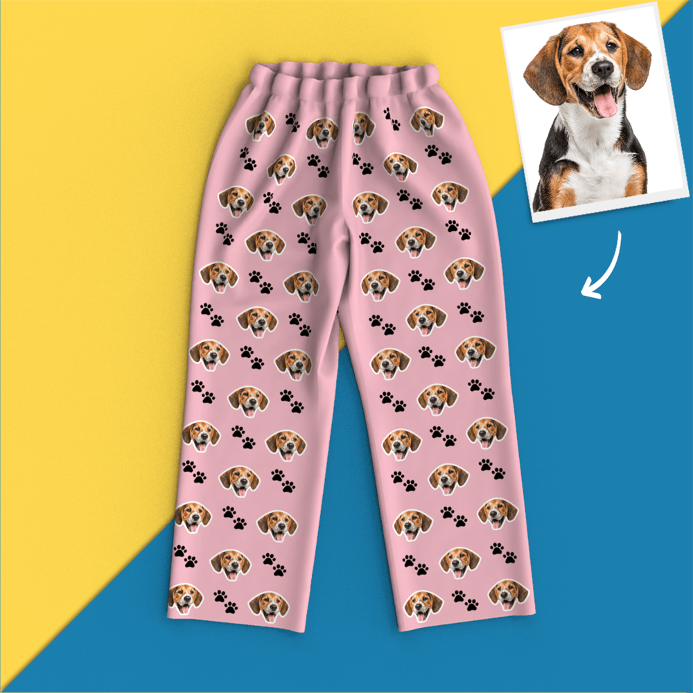 Custom Face Pajamas  - Pet Footprint