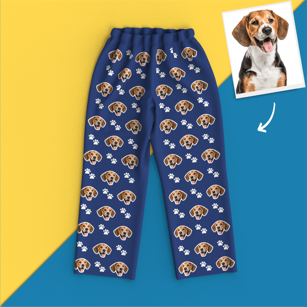 Custom Face Pajamas  - Pet Footprint