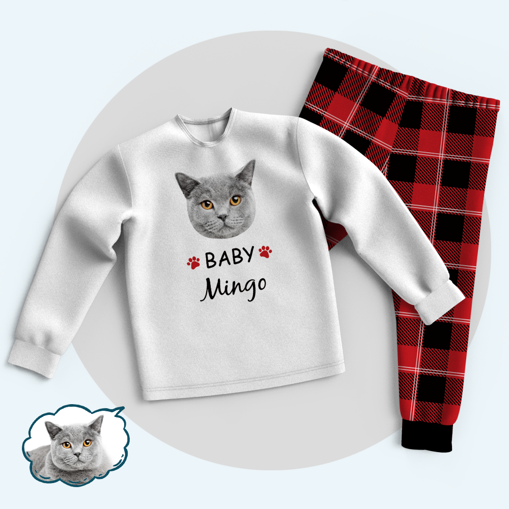 Custom Family Pajamas Classic Red Tartan Pants