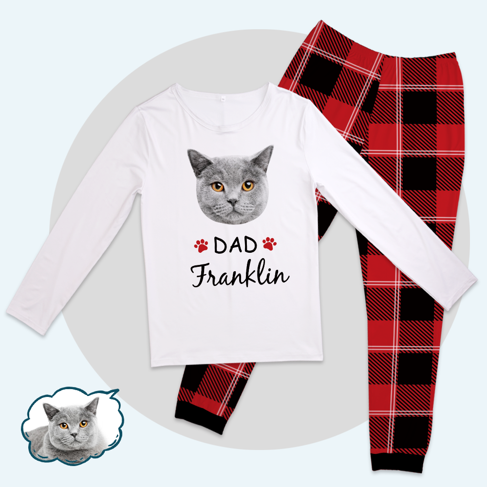 Custom Family Pajamas Classic Red Tartan Pants