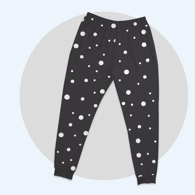 Basic Women's Pajama Pants Abstract Dot Shape Design Element - mysiliconefoodbag