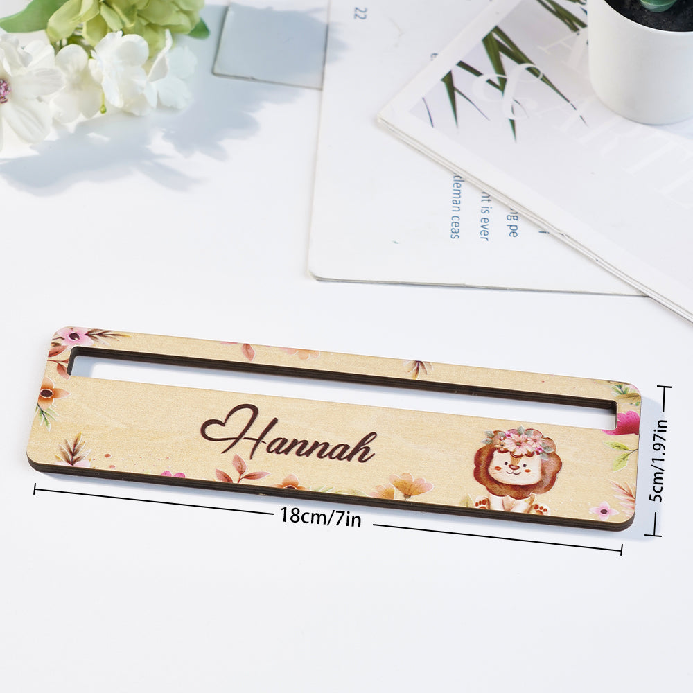 Personalized Name Reading Aid Custom Reading Aid Back To School Gift for Children