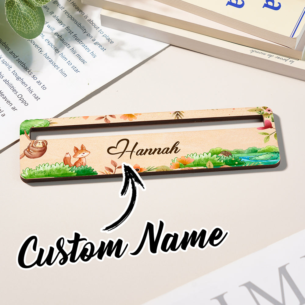 Personalized Name Reading Aid Custom Reading Aid Back To School Gift for Children