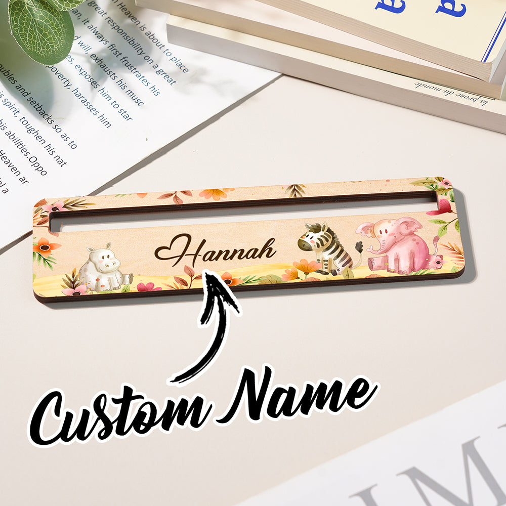 Personalized Name Reading Aid Custom Reading Aid Back To School Gift for Children