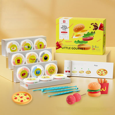 Super Light Clay Theme Children's Handmade DIY Clay Kit Starry Foodie