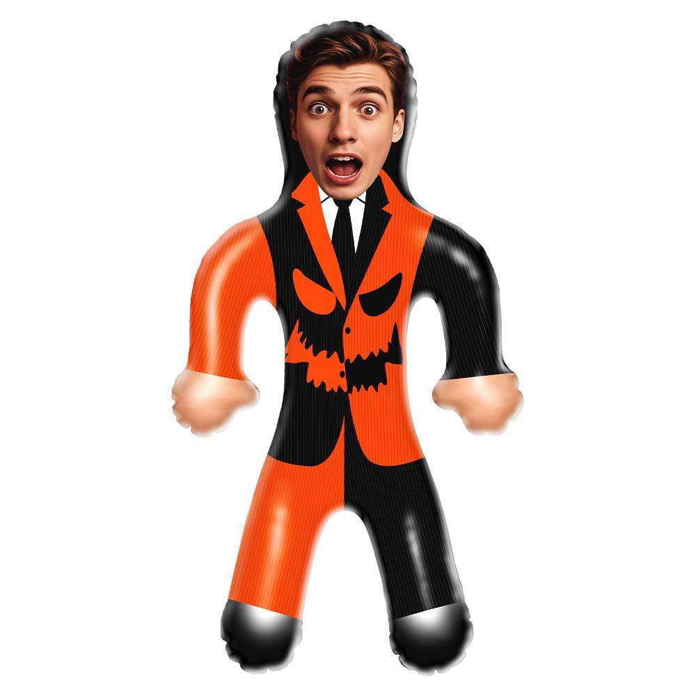 Mr. Pumpkin Air Minime Doll Custom Face Blow Up Doll For Him