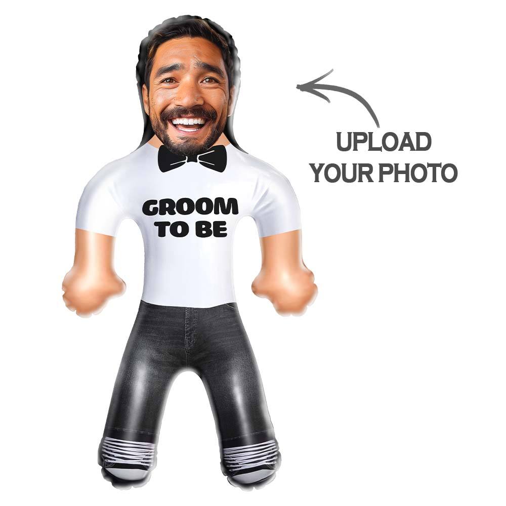 Personalized Groom to Be Blow Up Dolls Custom Funny Inflatable Doll for Wedding Gift