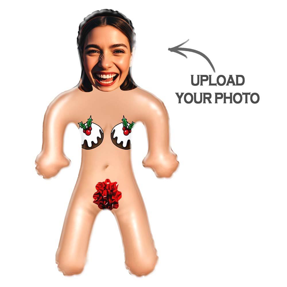 Custom Face Blow Up Doll Sexy Christmas Women Air Minime Doll Funny Inflatable Christmas Gift