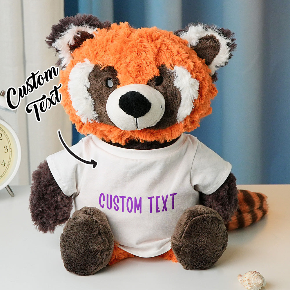 Personalized Animal Plush Stuffed Toy Birth Announcement Gift for Baby Shower