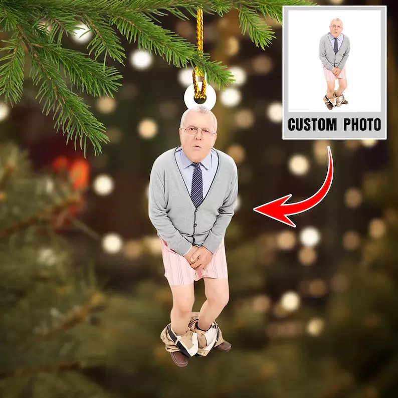 Funny Tim Robinson Zipline Ornament