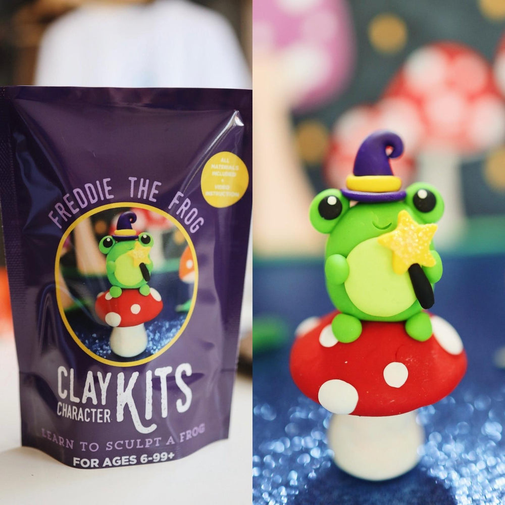 Clay Character KITS DIY Art Craft Supplies Kits Gift - Magic Clay for Kids