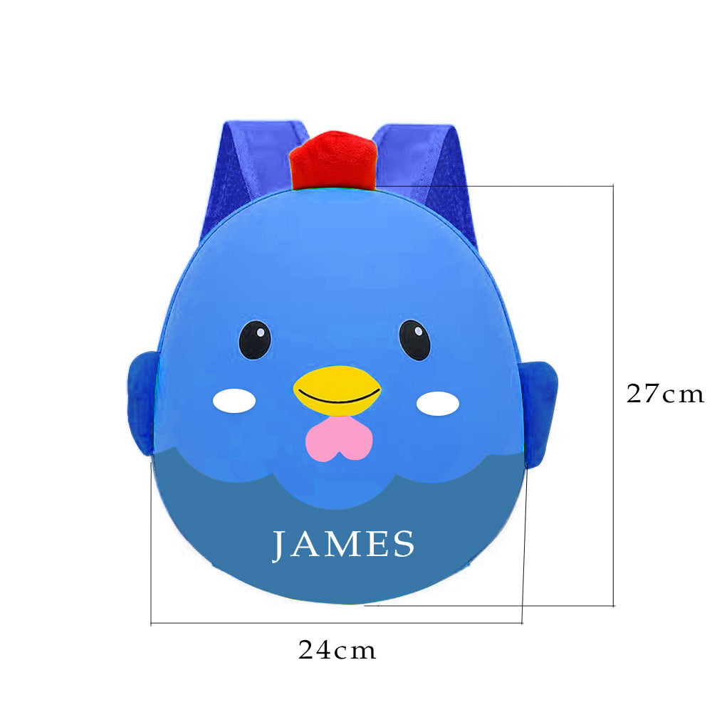 Toddler Bags Custom Name Kids Backpack Cartoon Book Bags For Boys Girls