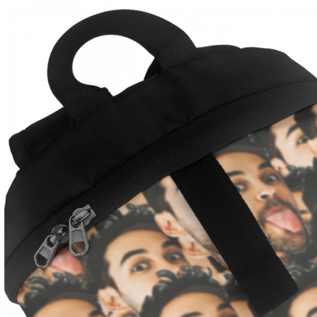 Personalized Mash Face Photo Backpack