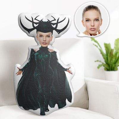 Custom Body Pillow Hela Personalized Face Throw Pillow Best Gift for Her - mysiliconefoodbag