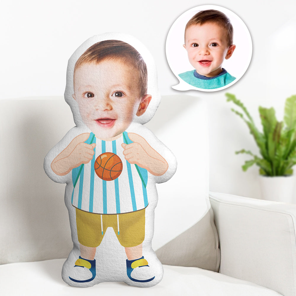 Face Pillow Football Pillow Customized Face Pillow Personalized Photo Pillow doll Customized Minime Pillow