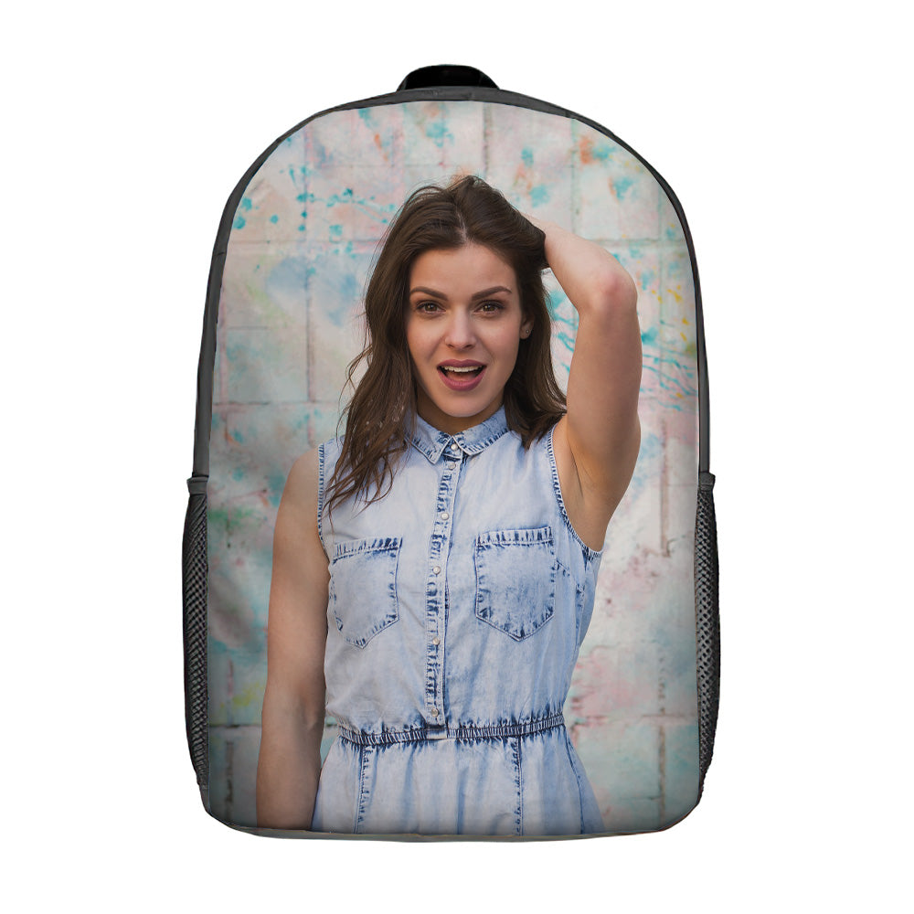 Custom Photo Bag, Picture Backpack, Customized Backpack, Back to School Gifts, Homecoming Day