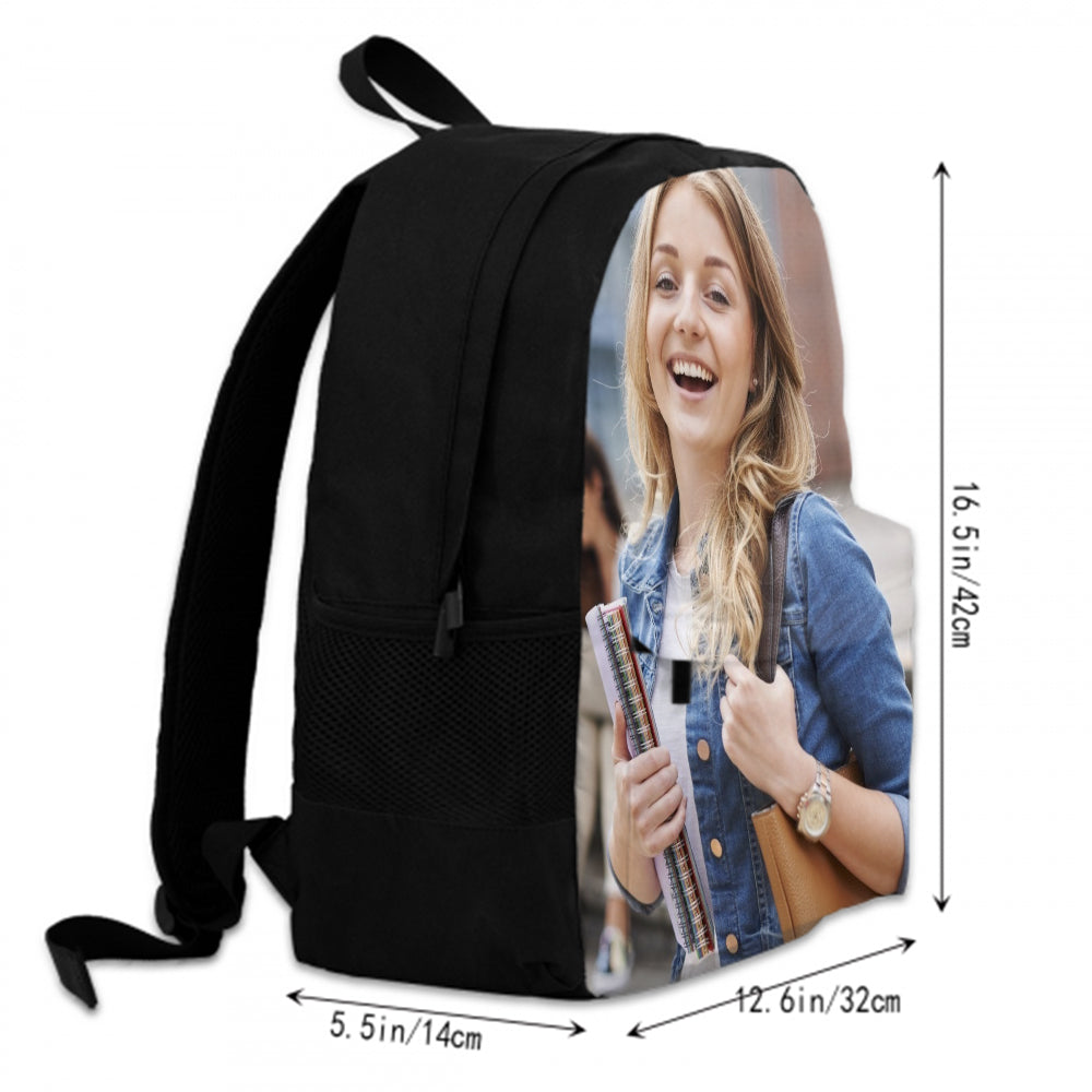 Back to School Personalized Backpacks Custom Photo Boys Backpack Kids School Bag