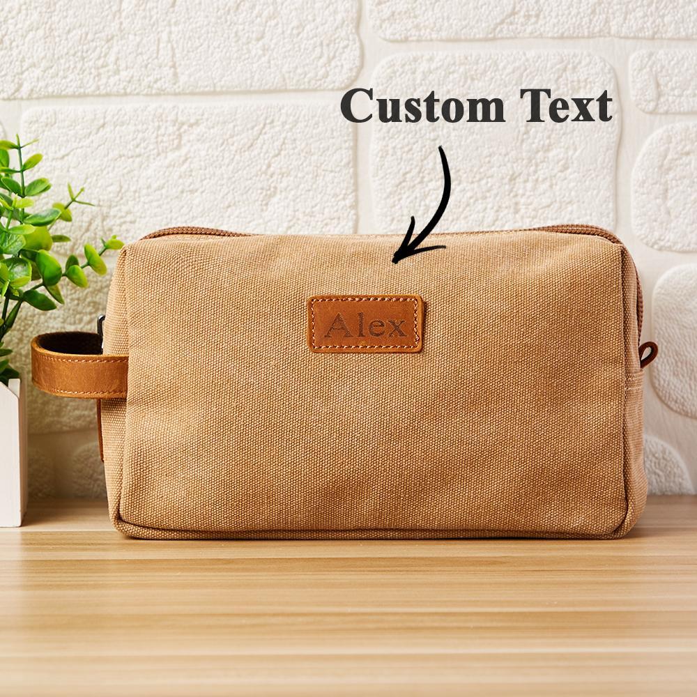 Custom Dopp Kit Toiletry Bag For Men Personalized Travel Toiletry Organizer