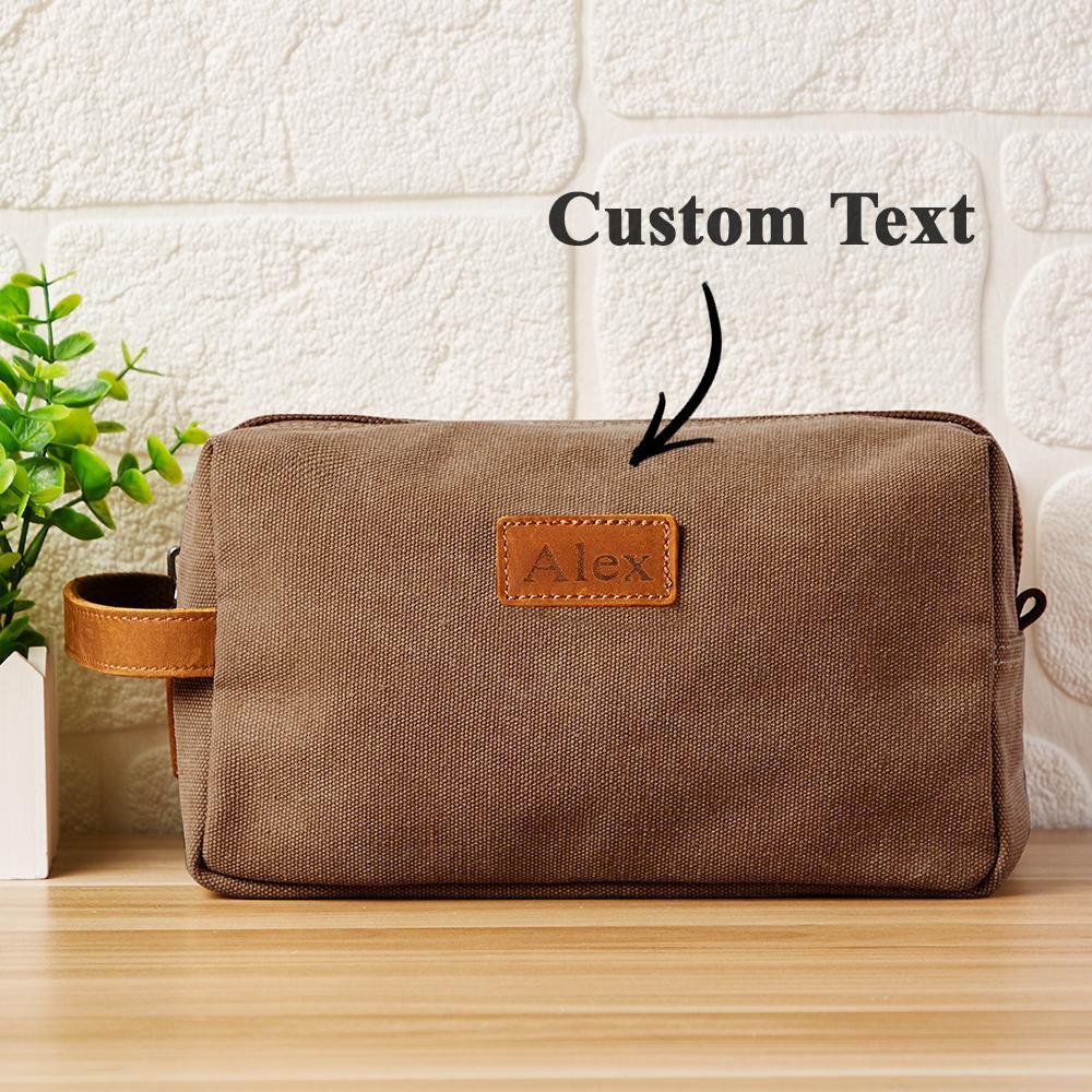 Custom Toiletry Bag Hanging Dopp Kit Storage Bag Shaving Bag Make-up Bag