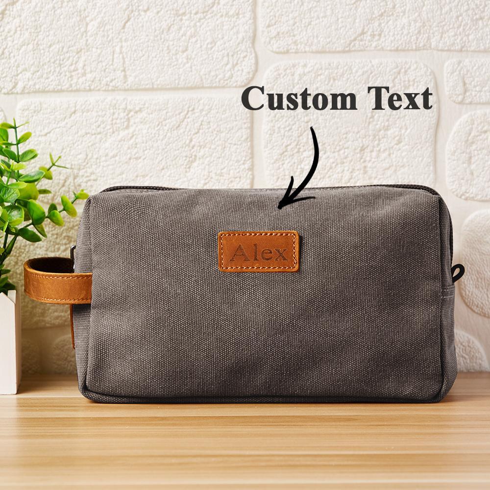 Custom Toiletry Bag Hanging Dopp Kit Storage Bag Shaving Bag Make-up Bag