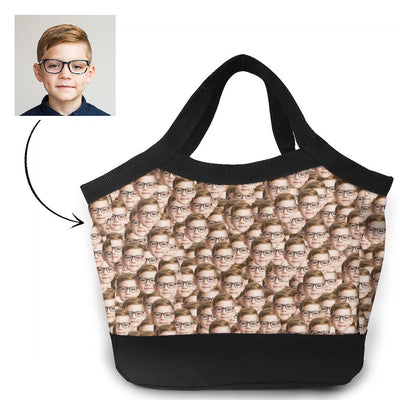 personalized lunch photo bag mash face