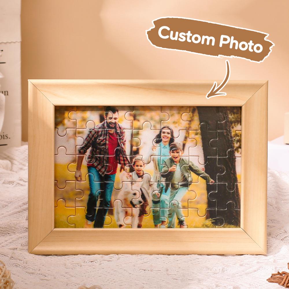 Mothers Day Personalised Frames Custom Photo Puzzles Frame Ornaments