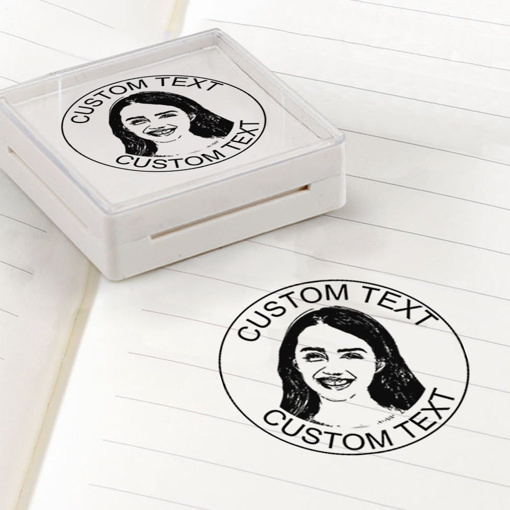 Personalized Face Stamp Custom Portrait Stamps Gifts for Him and Her