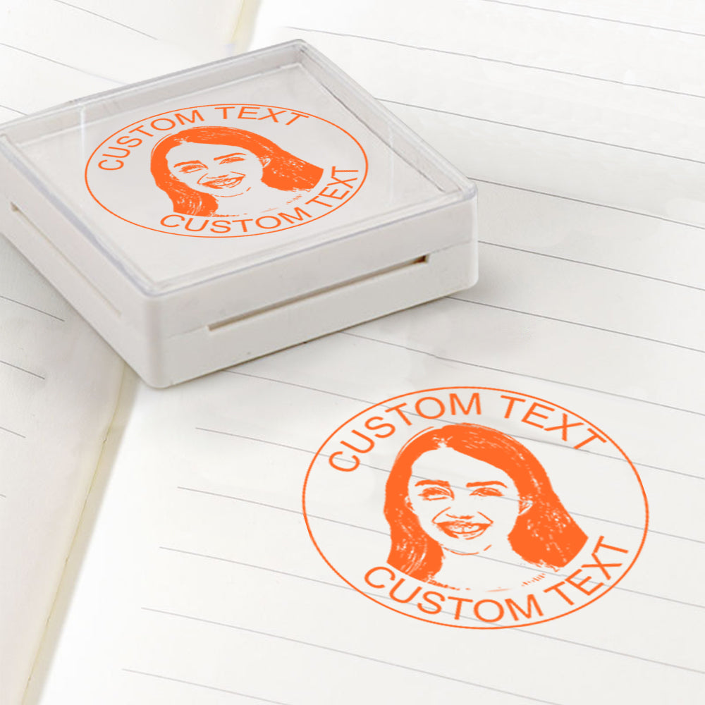 Personalized Face Stamp Custom Portrait Stamps Gifts for Him and Her