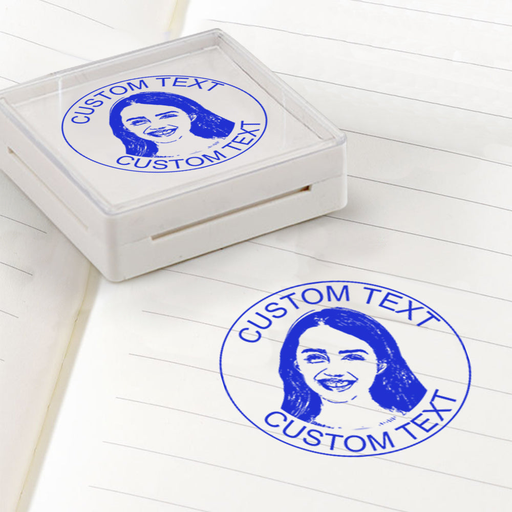 Personalized Face Stamp Custom Portrait Stamps Gifts for Him and Her