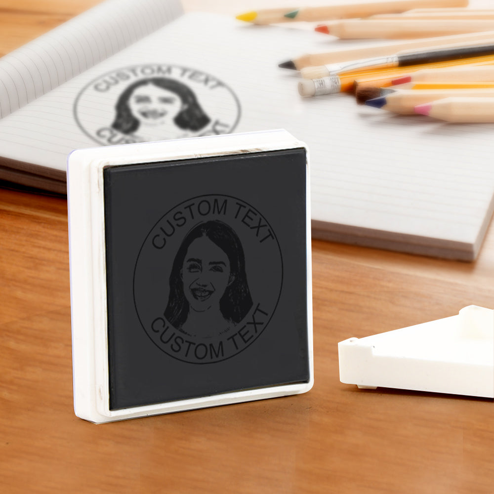 Personalized Face Stamp Custom Portrait Stamps Gifts for Him and Her